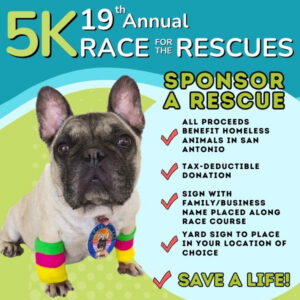 Sponsor a Rescue - Race for the Rescues 2026